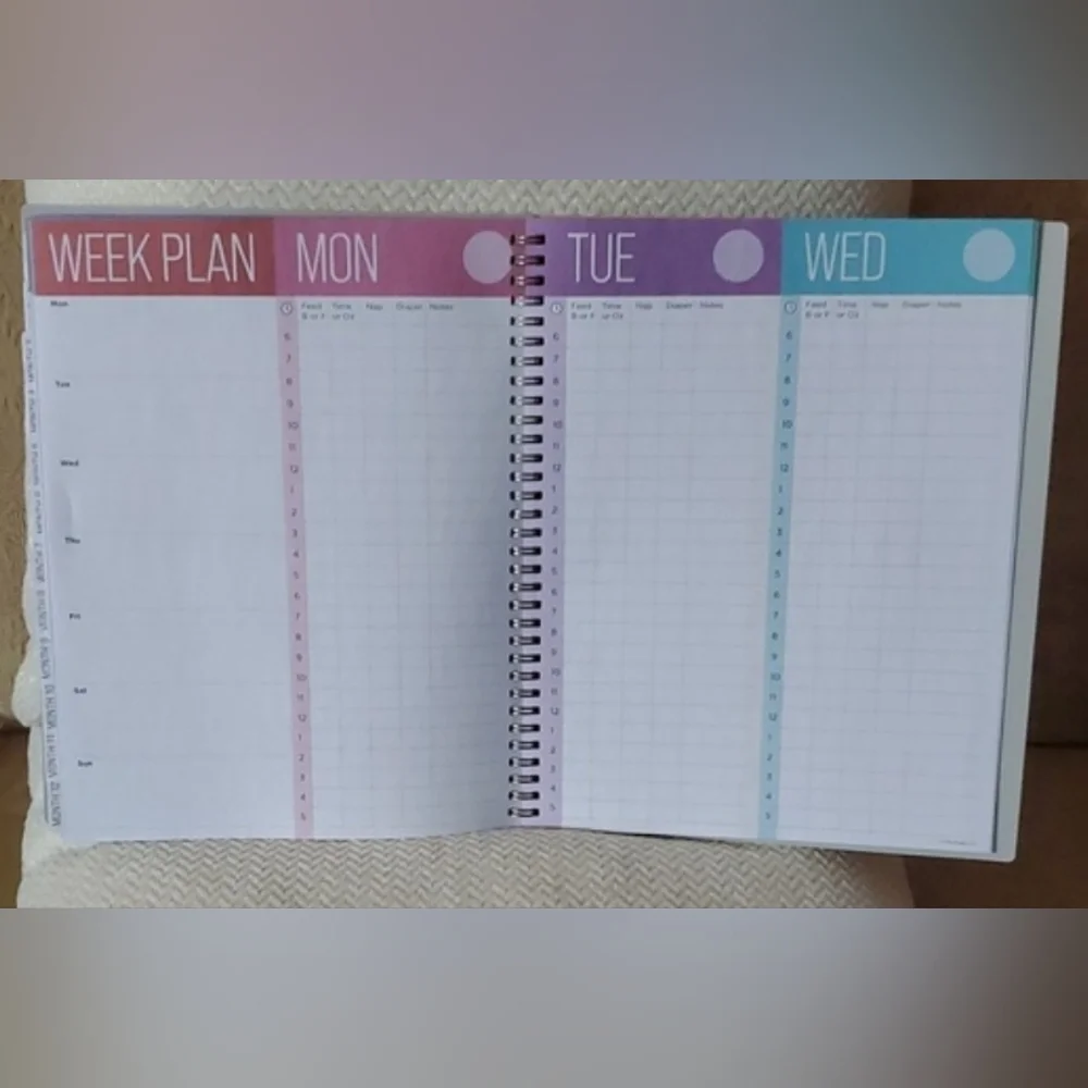 See It Bigger New Parent Planner/Animal Print Design